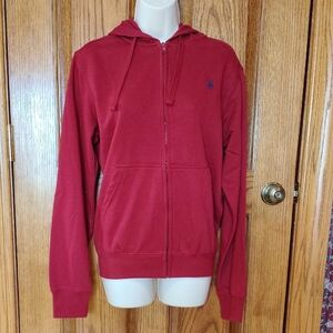 U.S. Polo Assn. Red Hooded Sweatshirt NWOT XS